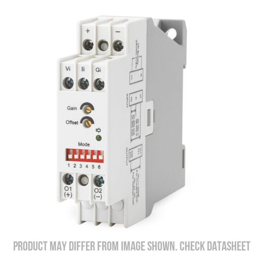 2SC3D11CC3, Signal Isolator/Conditioner, Selectable 0-10VDC/2-10V/4-20mA/0-20mA Input and Output, 24VDC aux