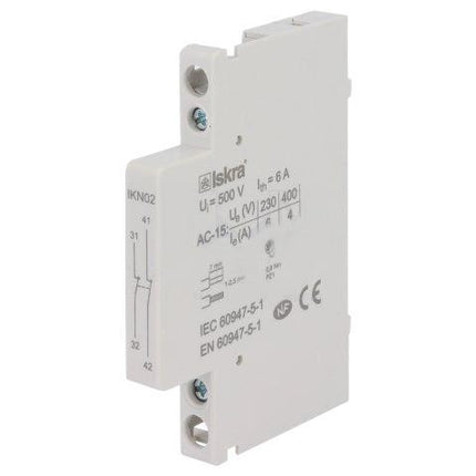 IKN-11UL, Auxiliary Contact for Iskra IKD IKA Installtion Contactors-Modular Contactor-Iskra Doo-Fastron Electronics Store