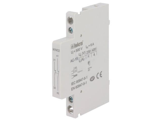 IKN-11UL, Auxiliary Contact for Iskra IKD IKA Installtion Contactors-Modular Contactor-Iskra Doo-Fastron Electronics Store