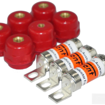 FK-3-30, aR Type Fuse Kit for 20-30 Amp F330, F430, F431 Three Phase Power Controller or VSD Drives-Semiconductor aR Type Fuse Kit-Trent-Fastron Electronics Store