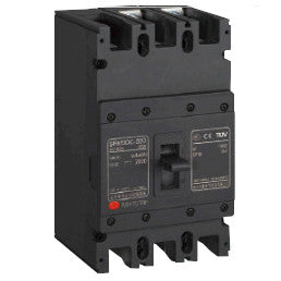 FGM6DC-3PLC-320 125A, 3 Pole DC Moulded Case Circuit Breaker (MCCB) Fixed Type 20kA 125 Amp, 1000VDC, 3 POLE CONNECTING TYPE