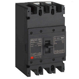 FGM6DC-3PLC-400 400A, 3 Pole DC Moulded Case Circuit Breaker (MCCB) Fixed Type 25kA 400 Amp, 1500VDC, 3 POLE CONNECTING TYPE