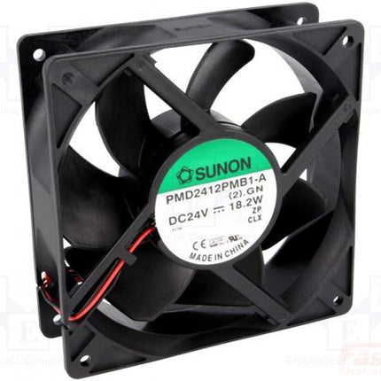 PMD2412PMB1-A(2).GN, Cooling Fan, Axial, 24VDC 120x120x38mm-Fan-Fastron Electronics-Fastron Electronics Store