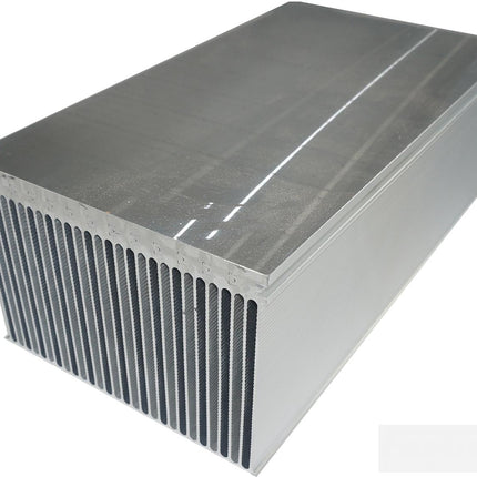 P6Y168/620FR, Heat Sink 116mm x 168mm Wide x 620mm Long Milled-Heatsink-Fastron Electronics-Fastron Electronics Store