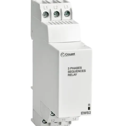 84873029, 3 Phase Voltage Monitoring Relay With 17.5mm SPDT Contacts, 3 x 208 - 480 V AC MWA, Phase Sequence, Total Failure, Can Replace 84892290, 84873034