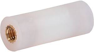 9842.5300, TRANSIPILLAR TPI/ 9.5/25.0/M4/I-I Nylon Spacer/Standoff, MOQ = 1000pcs