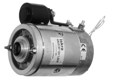11.212.737 AMJ5197 MAHLE - Letrika Unidirectional CW 12VDC Motor, 1.6kW, 2600rpm