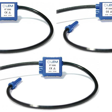 PY-3000A- 3pcs of 17.5cm Diamater Rogowski Coils for NP40 Power Quality Analyser, 22.5mV/A Class 0.5-Portable Meter-Lumel-Fastron Electronics Store