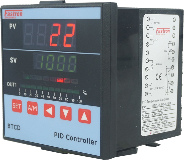 Fastron Electronics BTC Series PID Temperature Controllers