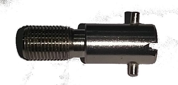 Bayonet Cap 1/8" BSP x 35mm Nickel Plated Steel Fitting for use with Plastic industry Thermocouple-Temperature Sensor Accessories-Fastron Electronics-Fastron Electronics Store