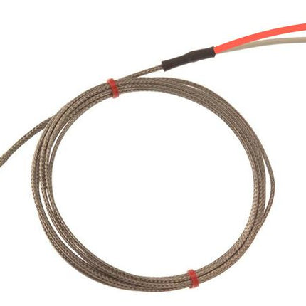 FTCK-BLT-3000, Type K Bolt Style Thermocouple for Machine, Various Washer Sizes, 3000mm 2 Wire Braided SS/Fibreglass/Teflon Wire, CE, ANSI, ROHS Approved-Temperature Sensor-Fastron Electronics-Fastron Electronics Store