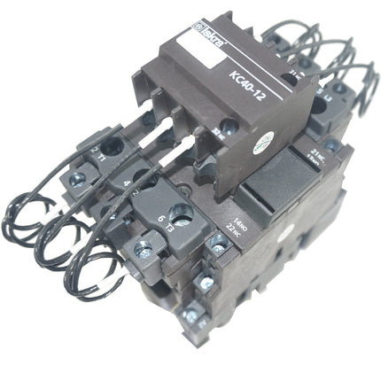 KC75-12-230-50, Capacitor Duty Contactor 240/480/600VAC @ 45, 75, 75 kVar, 100,000 Operations, AC-6B