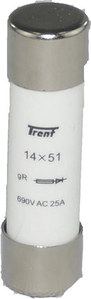 NBR-CH14/UQ/6A/690V, NBR gR Semiconductor Fuse, 6 Amp, 51x14mm