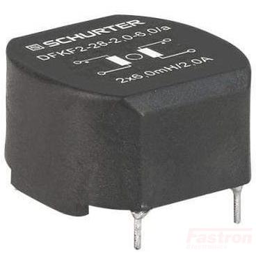 DFKF-18-0006, DFKF Compensated Choke 4A 0.7mH-Choke-Schurter-Fastron Electronics Store