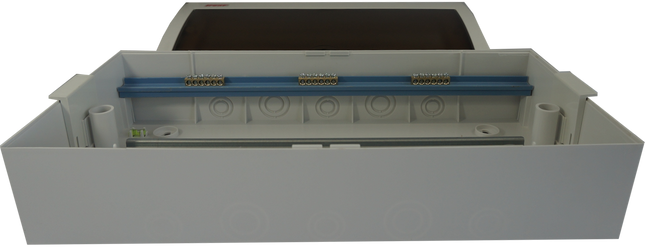 DP18, 18 Module Compact Distribution Boards, ABS/PC, Panel Mounted IP40 with Terminal Block, Neutral bar and DIN Rail