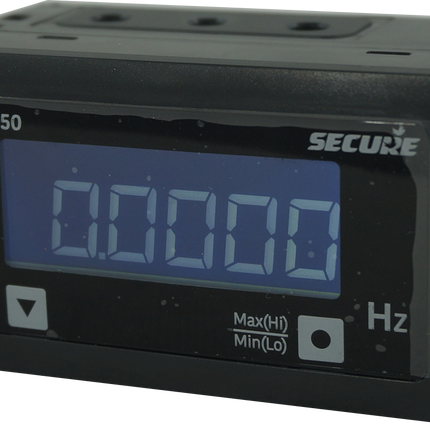 DPM48F150-2, 48mm x 96mm LCD Digital Frequency Meter, 57.5-250VAC Input, 0.5% Accuracy, 40 to 300VAC/DC Supply, IP54 (IP65 Optional)