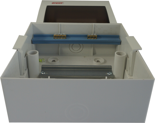 DF6, 6 Module Compact Distribution Boards, ABS/PC, Flush Mounted IP40 with Terminal Block, Neutral bar and DIN Rail