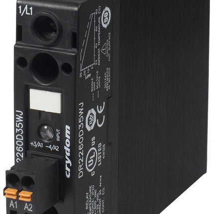 F115 Series Panel Mount Single Phase Solid State Contactors, 70-480VAC, 50-200 Amp Switching, 90-280VAC or 4-32VDC Control Contactor Style Modules-Solid State Contactor-Fastron Electronics-30 Amp Continuous-4-32VDC-Fastron Electronics Store
