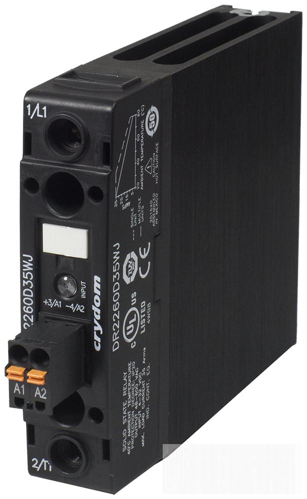F115 Series Panel Mount Single Phase Solid State Contactors, 70-480VAC, 50-200 Amp Switching, 90-280VAC or 4-32VDC Control Contactor Style Modules-Solid State Contactor-Fastron Electronics-30 Amp Continuous-4-32VDC-Fastron Electronics Store