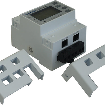 SDM630MCT-3L-MID, Tri 3 Phase DIN Rail Mount kWh Meter with Easyclick, 3 x 3 Phase or 9 x Single Phase, 240VAC aux, Class 1, 100mA RJ12 CT Connect, w/RS485 Modbus RTU Comms