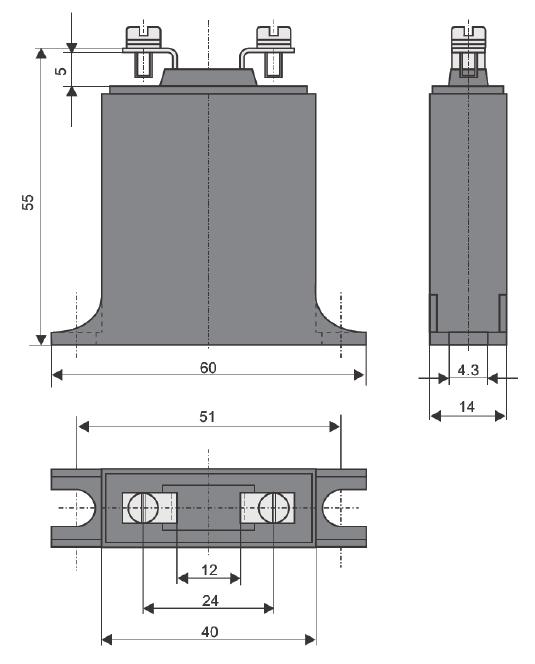 V680E40, Varistor, 680VAC, 895VDC, E40 Package, 1130W, Equivalent to Epcos SIOV-B40K680 Features