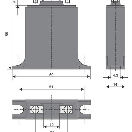 V385E40, Varistor, 385VAC, 505VDC, E40 Package, 815W, Equivalent to Epcos TDK SIOV-B40K385