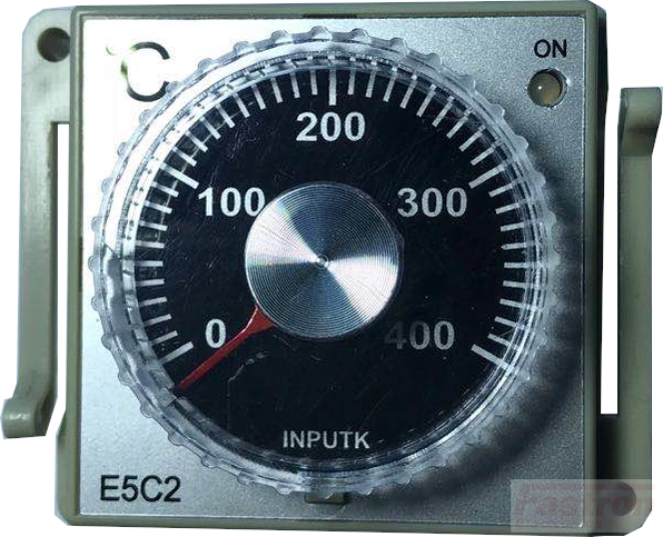 E5C2-R20KAC100-240 0-400, DIN-sized (48 x 48 mm) Temperature Controller with Analogue Dial Setting, Type K Thermocouple 0-400°C, 240VAC, 50/60Hz-48x48 Temperature/Humidity Controller-Omron-Fastron Electronics Store