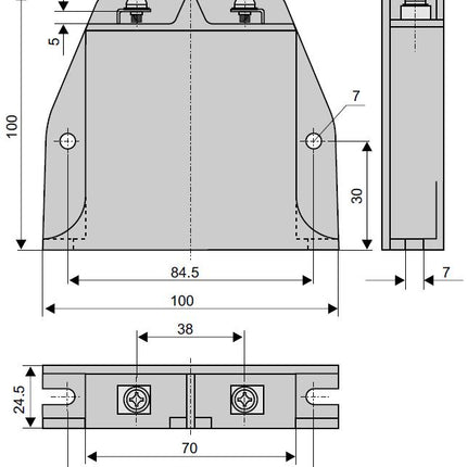 V510E60, Varistor, 510VAC, 670VDC, E60 Package, 1650W, Equivalent to Epcos SIOV-B40K510 Features