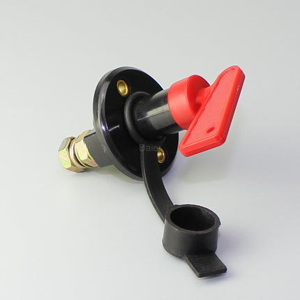 F-ASW-A01B, Manual Battery Switch, DPST 300 Amp 24VDC, Flange Mount 120mm Wide, M10 Terminations, IP67/IEC529