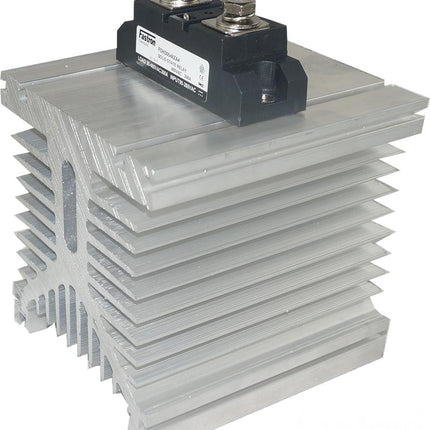 F115 Series Panel Mount Single Phase Solid State Contactors, 70-480VAC, 50-200 Amp Switching, 90-280VAC or 4-32VDC Control Contactor Style Modules-Solid State Contactor-Fastron Electronics-120 Amp Continuous-4-32VDC-Fastron Electronics Store