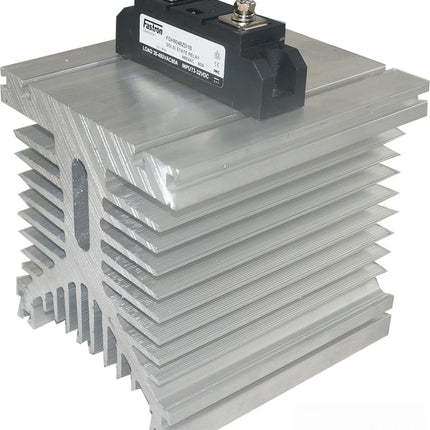 F115 Series Panel Mount Single Phase Solid State Contactors, 70-480VAC, 50-200 Amp Switching, 90-280VAC or 4-32VDC Control Contactor Style Modules-Solid State Contactor-Fastron Electronics-50 Amp Continuous-4-32VDC-Fastron Electronics Store