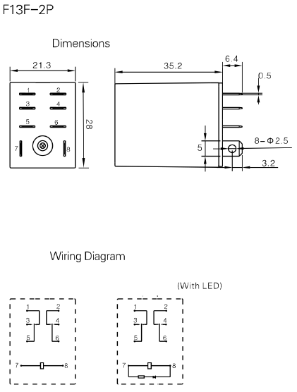 F157FT-1PL 12A 240VAC, Relay, 1 x SPDT 12 Amp, 250VAC/30VDC Load, 240VAC Coil, Socket or PCB Mount-Relay-Fastron Electronics-Fastron Electronics Store