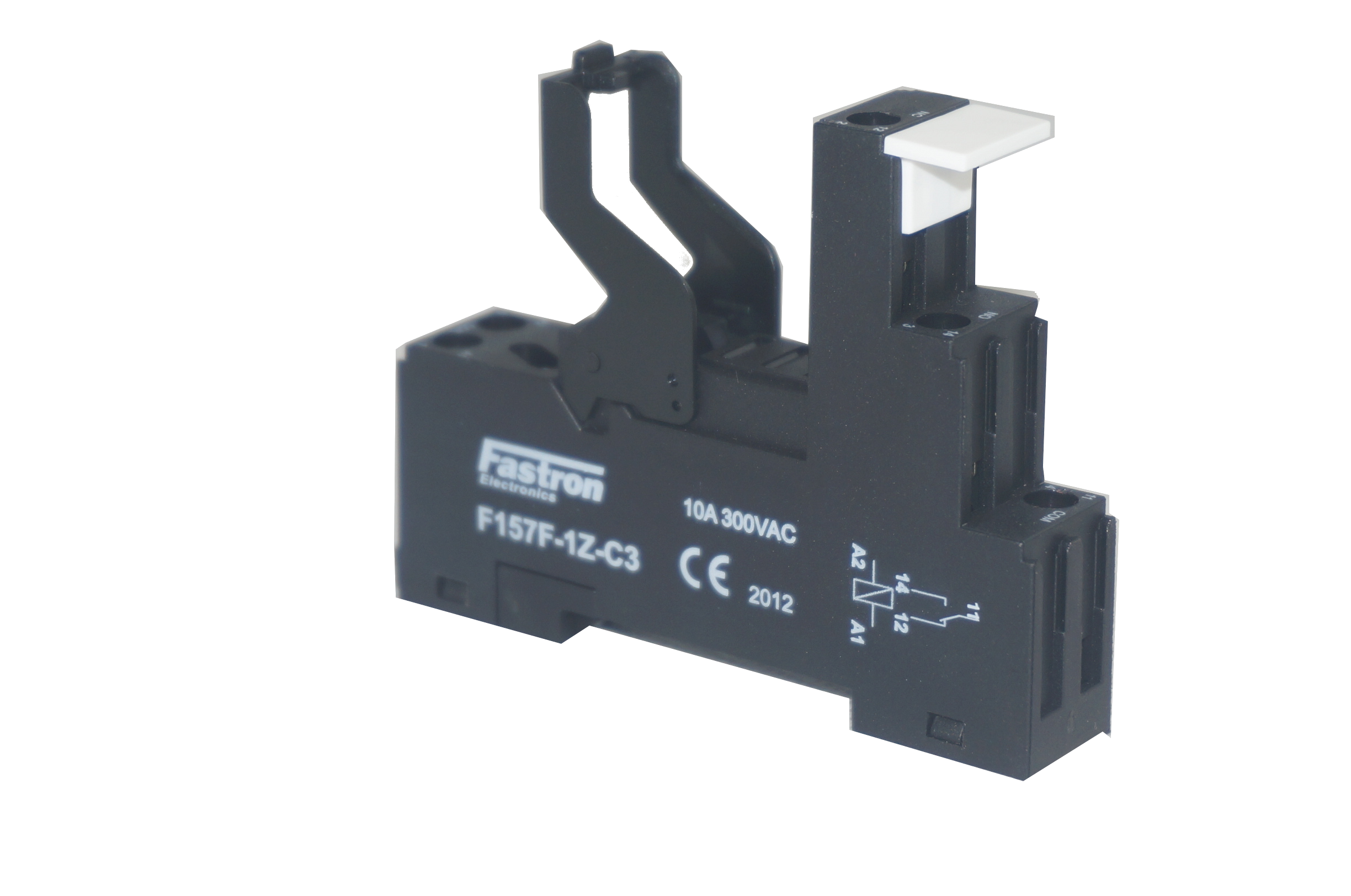 F157FT1PL 12A 24VDC + F157F-1Z-C3, Relay, 1 x SPDT 12 Amp, 250VAC/30VDC Load, 24VDC Coil-Relay-Fastron Electronics-Fastron Electronics Store