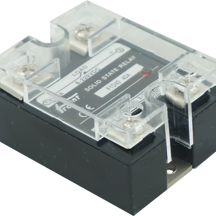 F1D40-220, Solid State Relay, DC 3.5-32VDC control, 40A, 20-220VDC Load