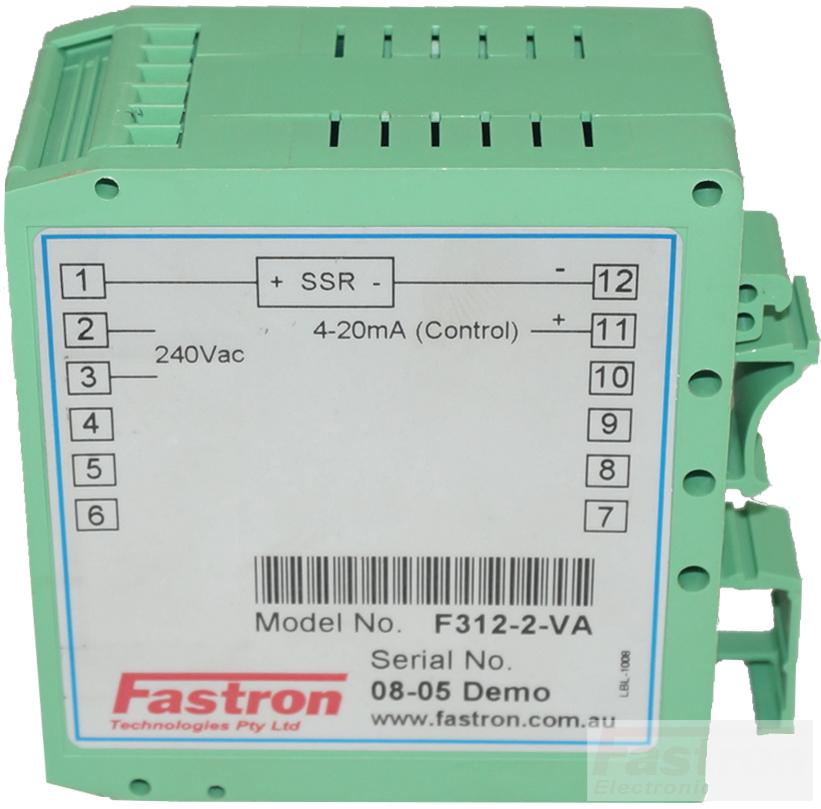 F312 Series Phase Angle SSR Control Module-SSR Single Phase Angle Power Controller-Fastron Electronics-Fastron Electronics Store