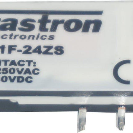F41F-12-24Z, Slimline Relay, 12-24VAC/DC Coil, 6 Amp-Relay Slimline-Fastron Electronics-Fastron Electronics Store