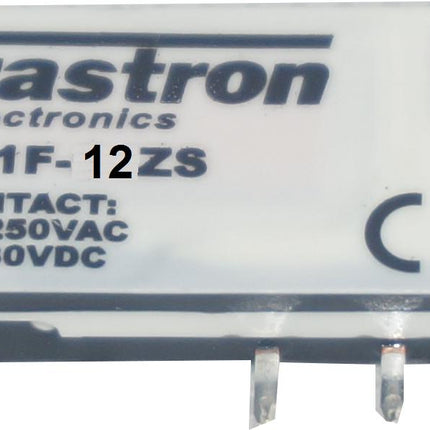 F41F-12Z, Slimline Relay, 12VDC Coil, 6 Amp