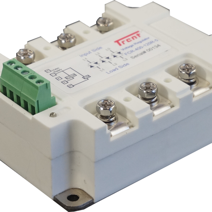 FCR-400-40R, Three Phase Proportional Phase Control Module, 4-20mA,0-10V,500K POT Input, 400VAC, 40 Amp Per Phase