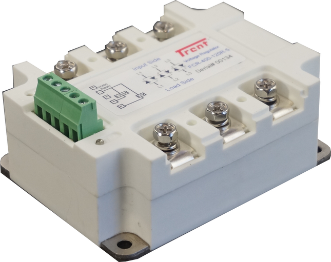 FCR-400-40R, Three Phase Proportional Phase Control Module, 4-20mA,0-10V,500K POT Input, 400VAC, 40 Amp Per Phase