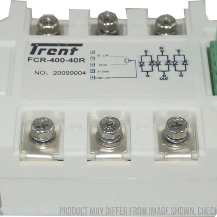 H31/110M-F & FCR-400-40R, Three Phase Proportional Phase Control Module with Heatsink, 4-20mA,0-10V,500K POT Input, 400VAC, 40 Amp Per Phase-Solid State Relay Single Phase Angle Power Controller AC Load-Fastron Electronics-Fastron Electronics Store