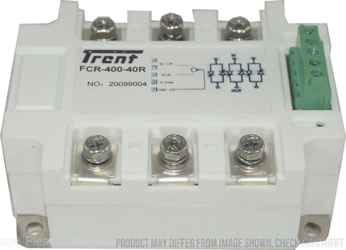 H31/110M-F & FCR-400-40R, Three Phase Proportional Phase Control Module with Heatsink, 4-20mA,0-10V,500K POT Input, 400VAC, 40 Amp Per Phase-Solid State Relay Single Phase Angle Power Controller AC Load-Fastron Electronics-Fastron Electronics Store