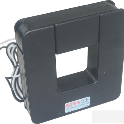 FESCT-51-600-0.333V, 600Amp measurement Split Core CT's, w/1M Flying leads, 51x51mm Aperture-Split Core AC Current Transformer-Fastron Electronics-Fastron Electronics Store