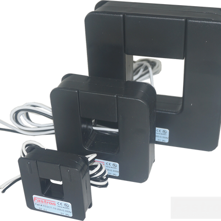 FESCT-51-800-100mV, 800Amp measurement Split Core CT's, w/1M Flying leads, 51x51mm Aperture-Split Core AC Current Transformer-Fastron Electronics-Fastron Electronics Store