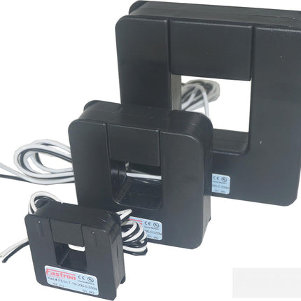 FESCT-32-500-0.333V, 500Amp measurement Split Core CT's, w/1M Flying leads, 32x32mm Aperture-Split Core AC Current Transformer-Fastron Electronics-Fastron Electronics Store