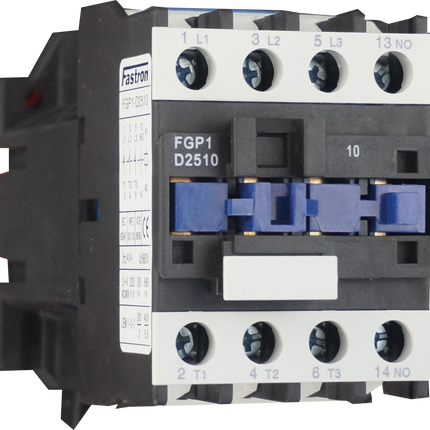 FGP1-D5011-24VDC, AC Contactor, 240VAC Control Voltage, 3 Pole 3 x NO +NO +NC, Nominal Current = 50 Amps(AC-3) @ 240/400/500/690V