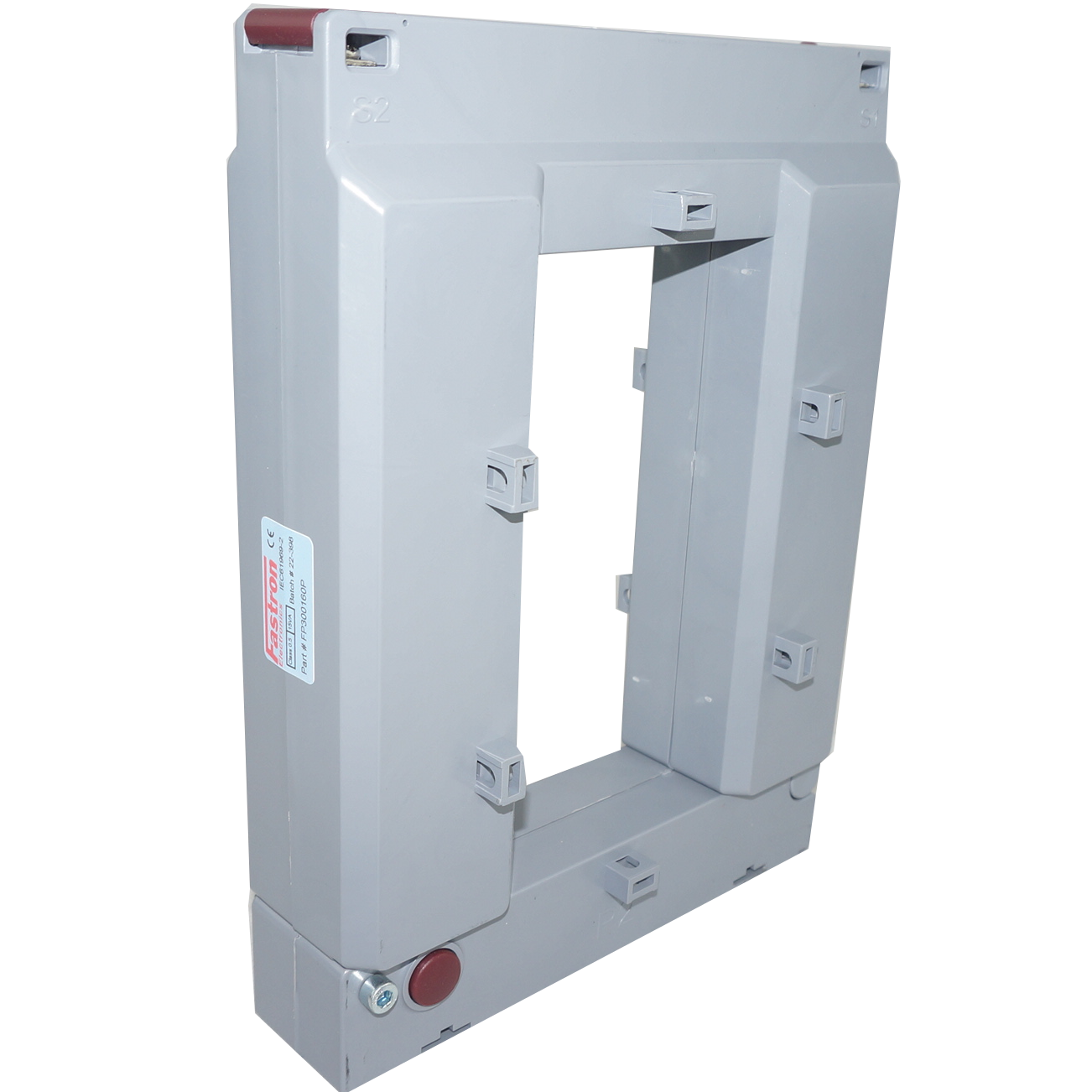 FP100160P, 1000/5 Amp Split Core CT, Class 0.5, 10VA, 80 x 160mm Aperture, Dimensions 185 x 53 x 248mm