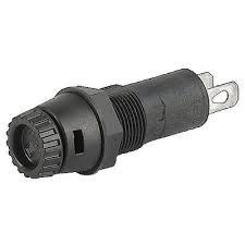 3101.0025 FPG2, Fuse Holder FPG2 Pnl Mnt Slotted Cap/Fingergrip-Fuse Holder-Schurter-Fastron Electronics Store