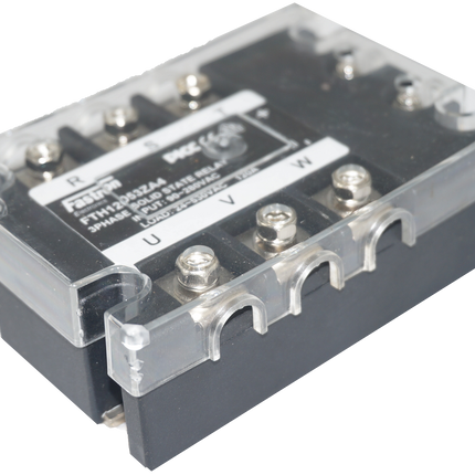 FTH6053ZA4, Solid State Relay, 3 Phase 90-280VAC Control, 60A, 70-530VAC Load, with IP20 Cover