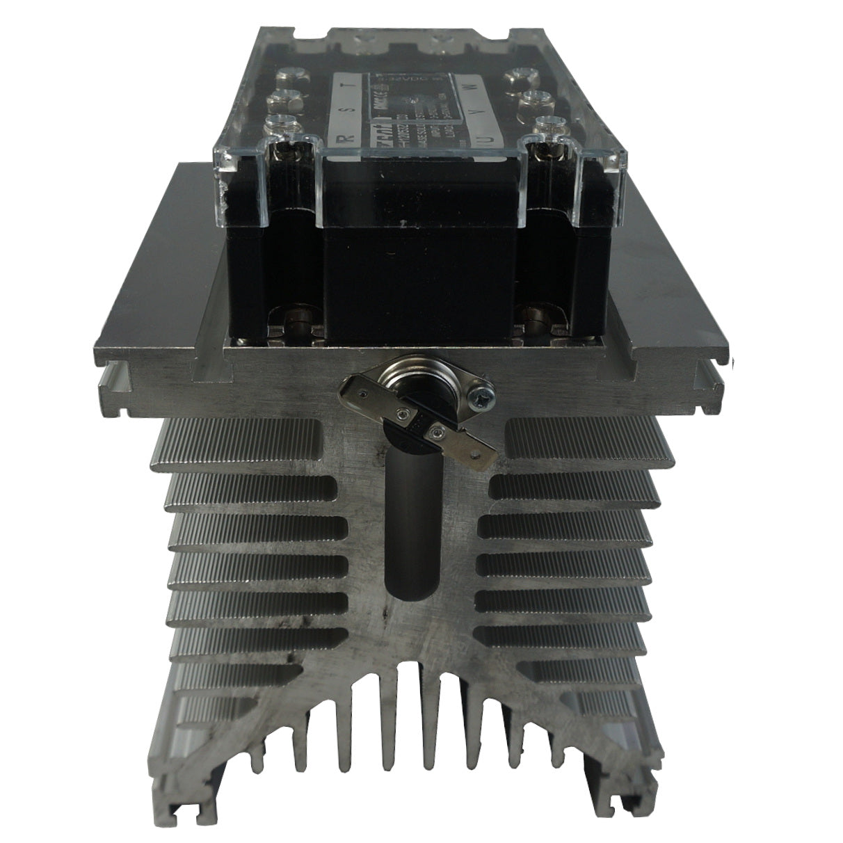 H31/110M-T, Heatsink 110mm, Milled, Drilled and Tapped for 3 Phase SSR with Thermal Overload, 0.5°C/Watt