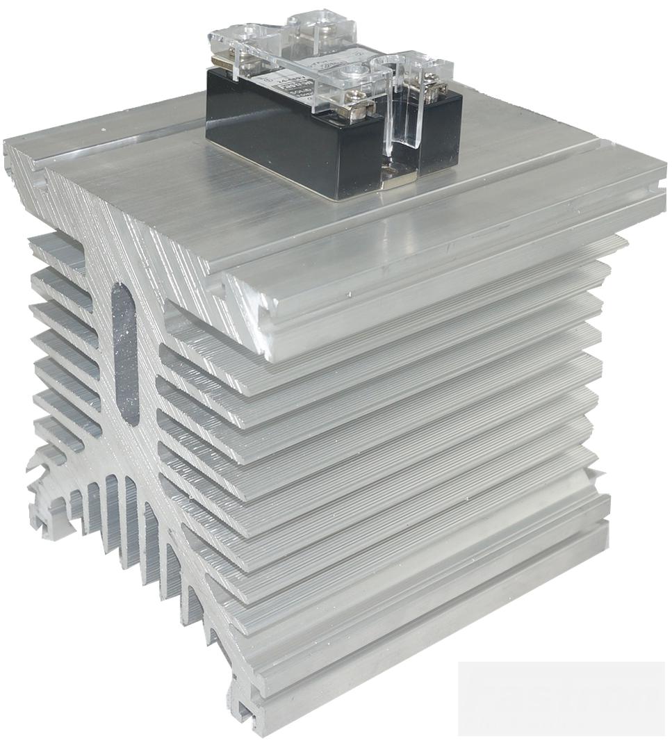 F110 Series Panel Mount Single Phase Solid State Contactors, 30 to 90 Amp, 70-533VAC Switching, 90-280VAC or 4-32VDC Control-Solid State Contactor-Fastron Electronics-Fastron Electronics Store